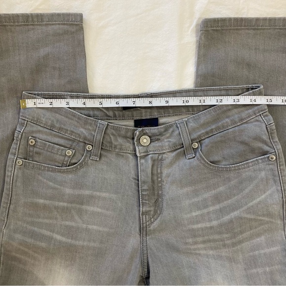 Levi’s Grey Slim Straight Jeans Size 6 / 28 - Picture 6 of 8